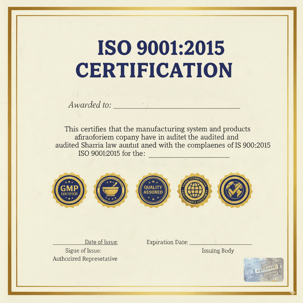 ISO 9001 Certification