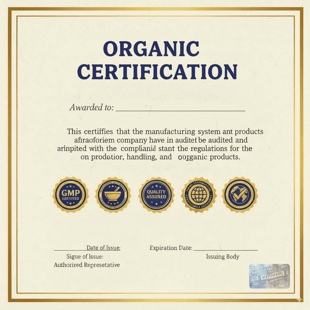 Organic Certification